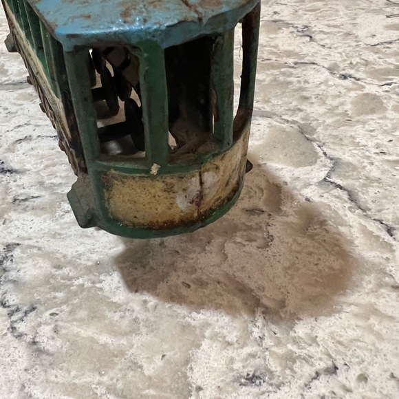 Vintage cast iron trolley 14 street car - Picture 5 of 5